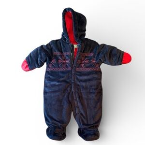 London Fog soft warm winter infant baby unisex snowsuit